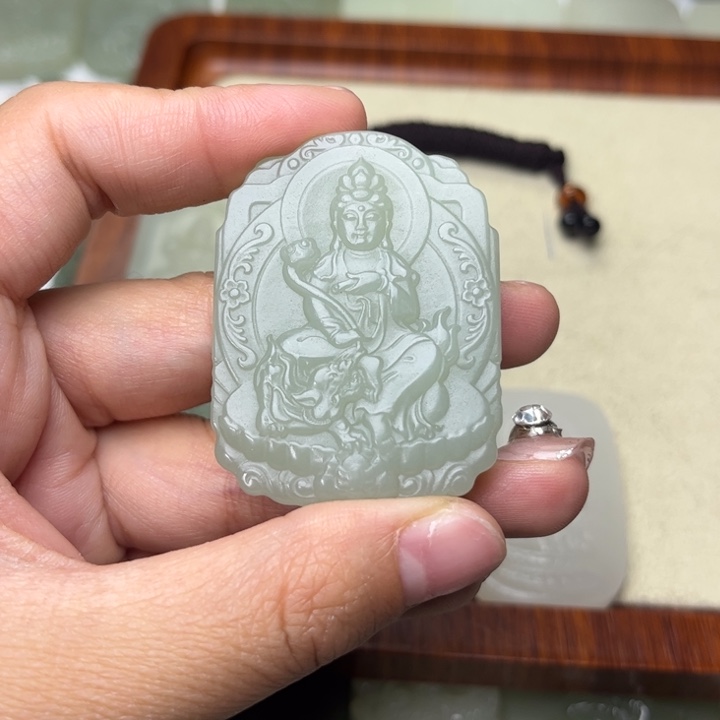 和田玉颈饰未镶嵌海*