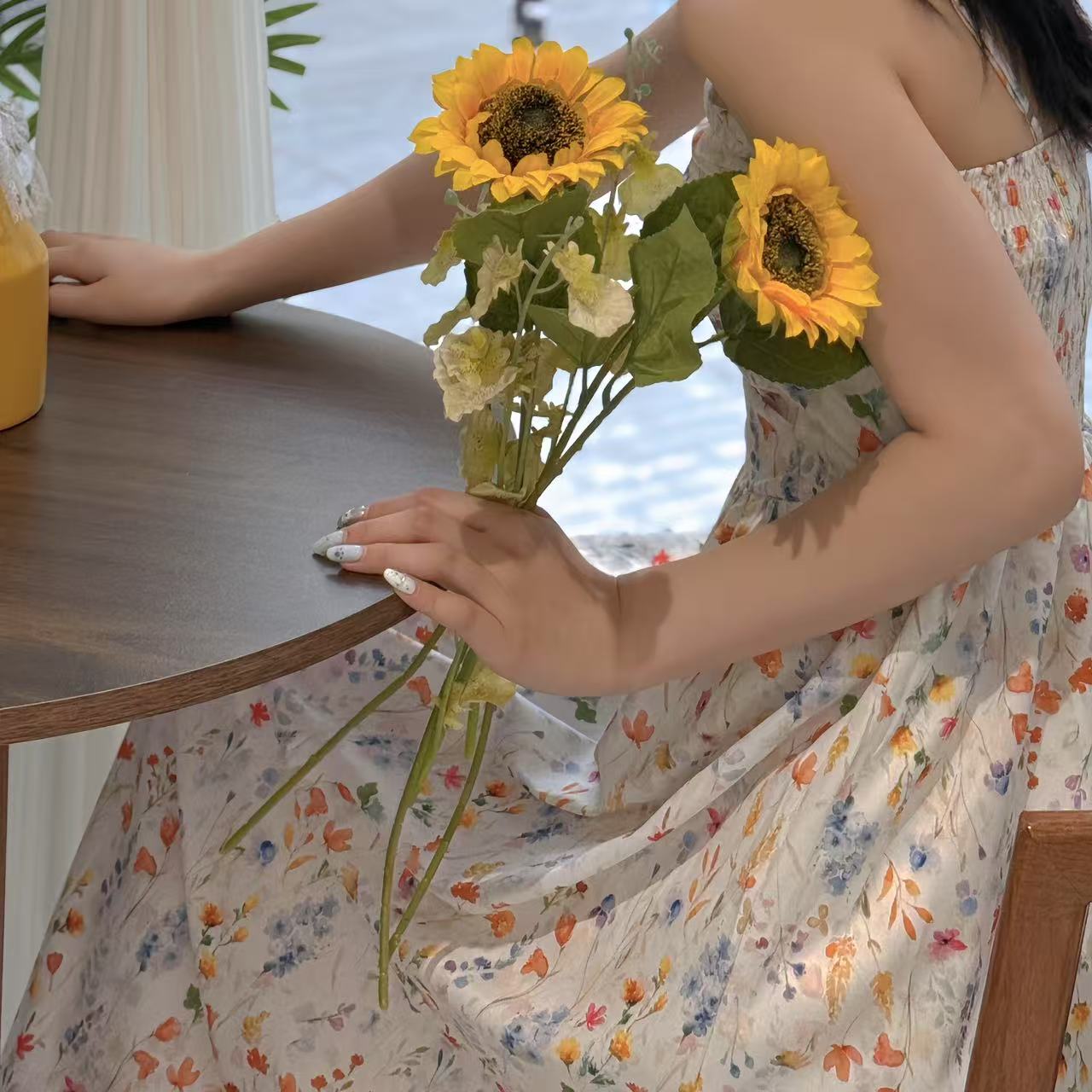 大荷复古女装设计师买手集合店ins衬衫半裙99
