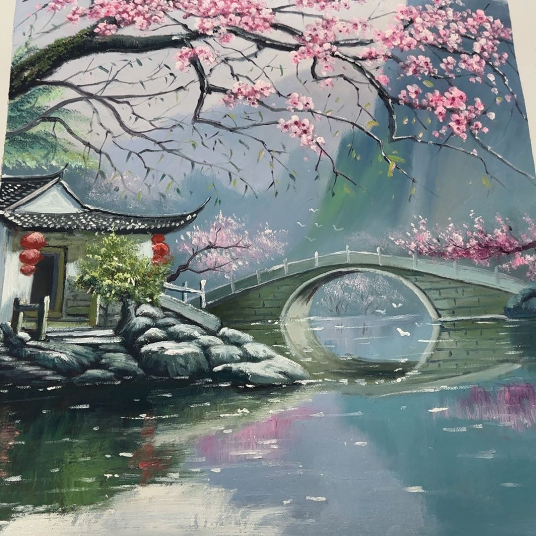 油画在乎过的人总是喜欢别人