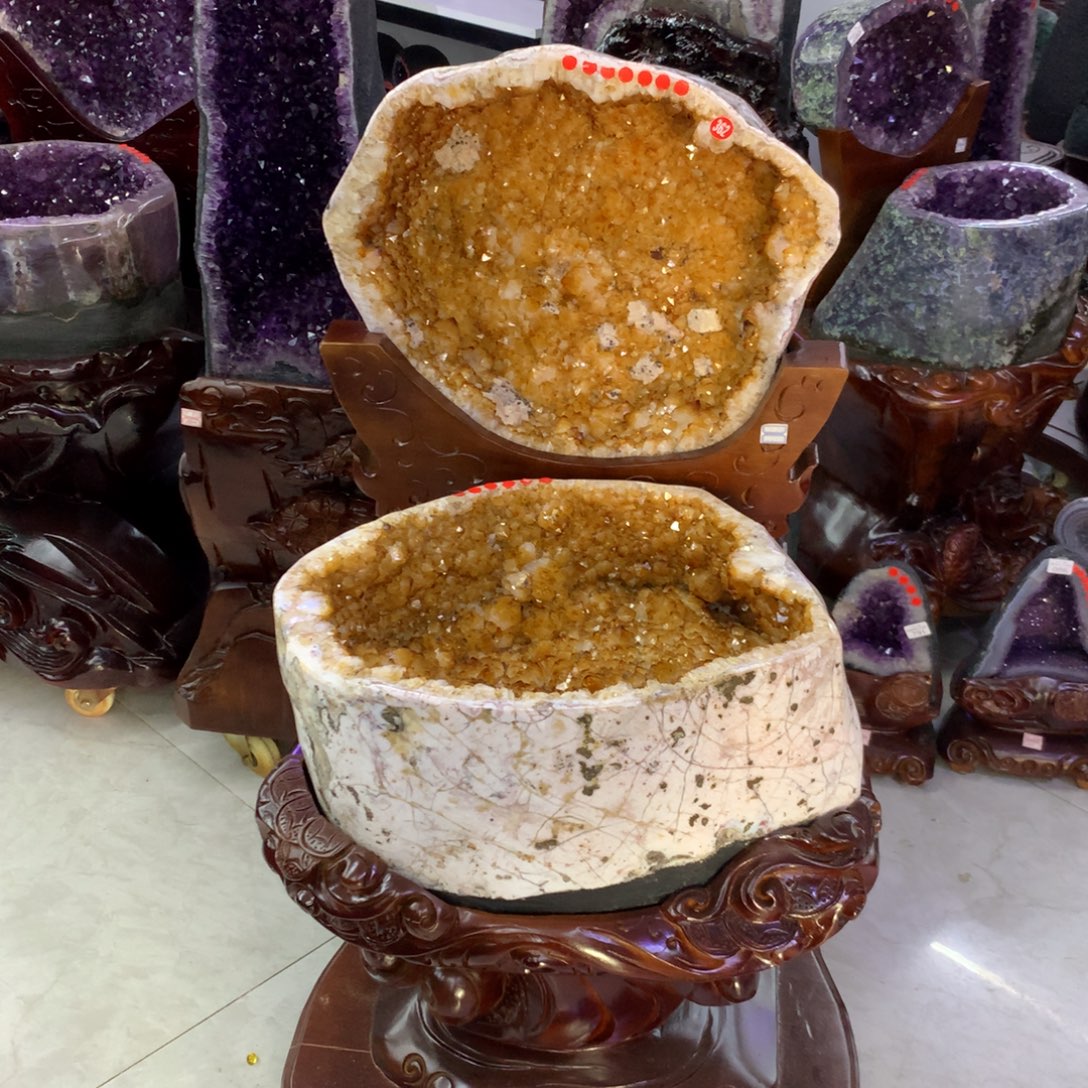 大型摆件（非配饰）未镶嵌水晶莹