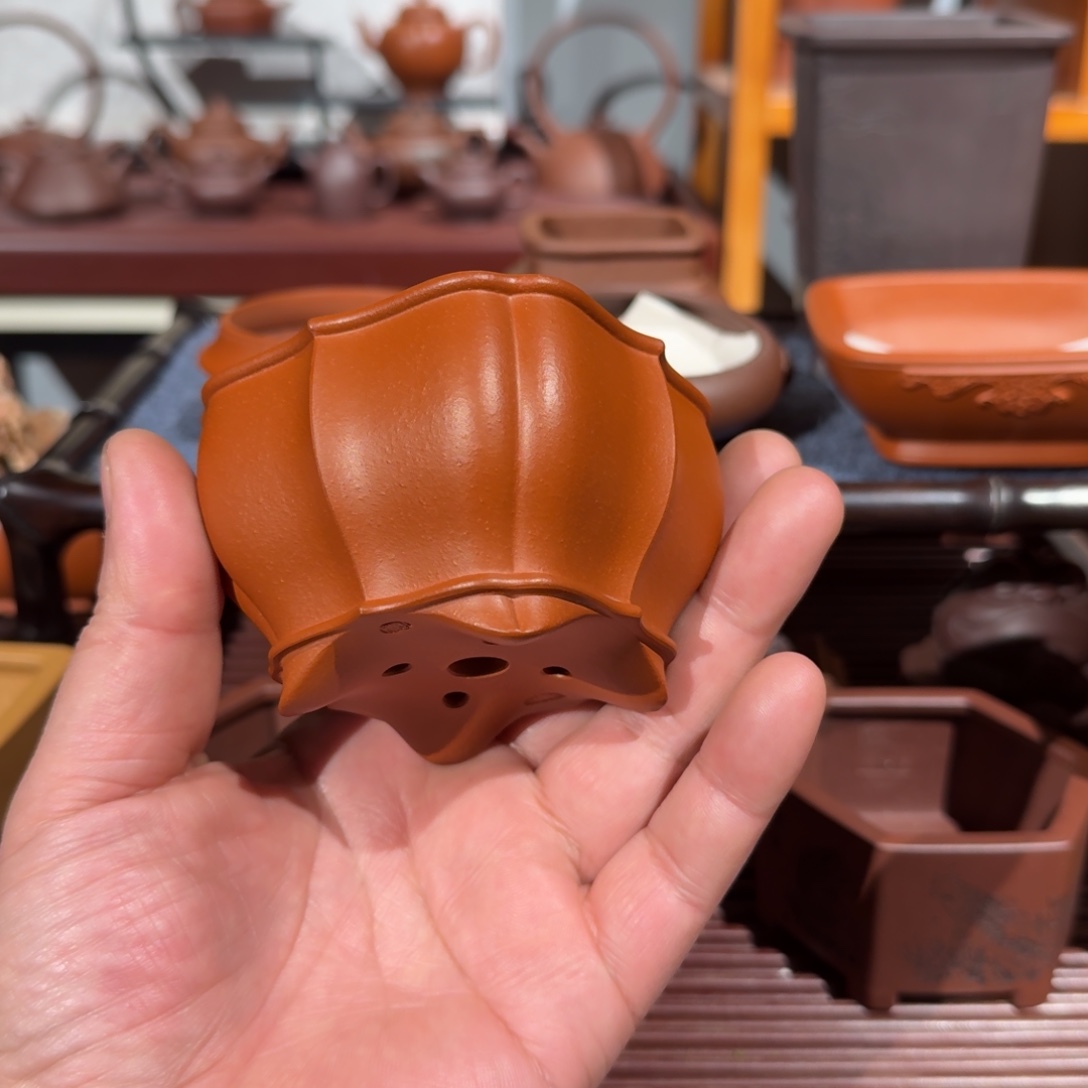 佰***笙花盆紫砂原矿紫泥