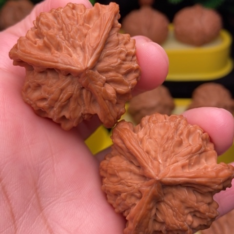 吊坠文玩核桃三棱39全品