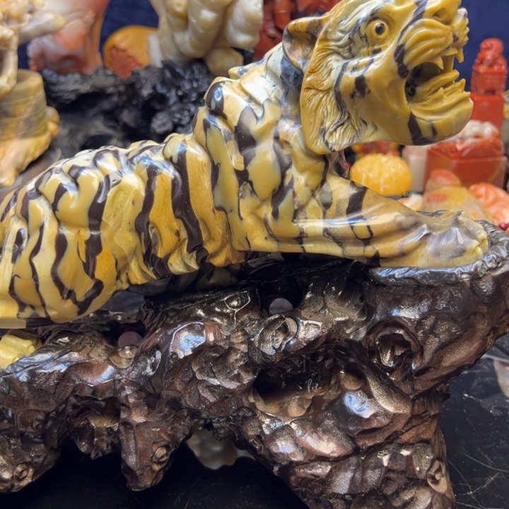 寿山石快****盒寿山石寿山石