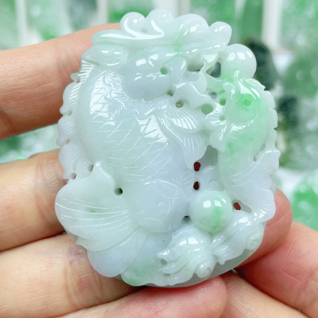 翡翠吊坠(不含链)未镶嵌