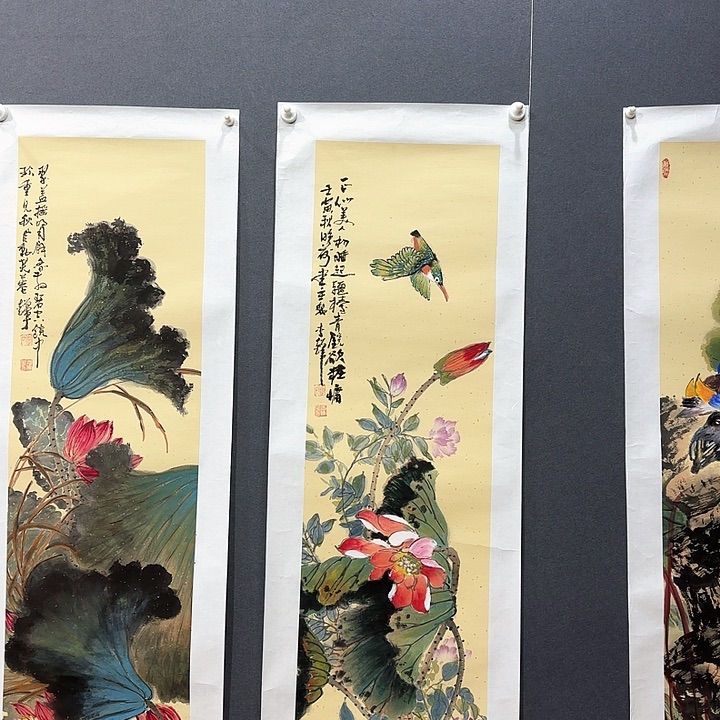 国画大**水李老师花鸟作品