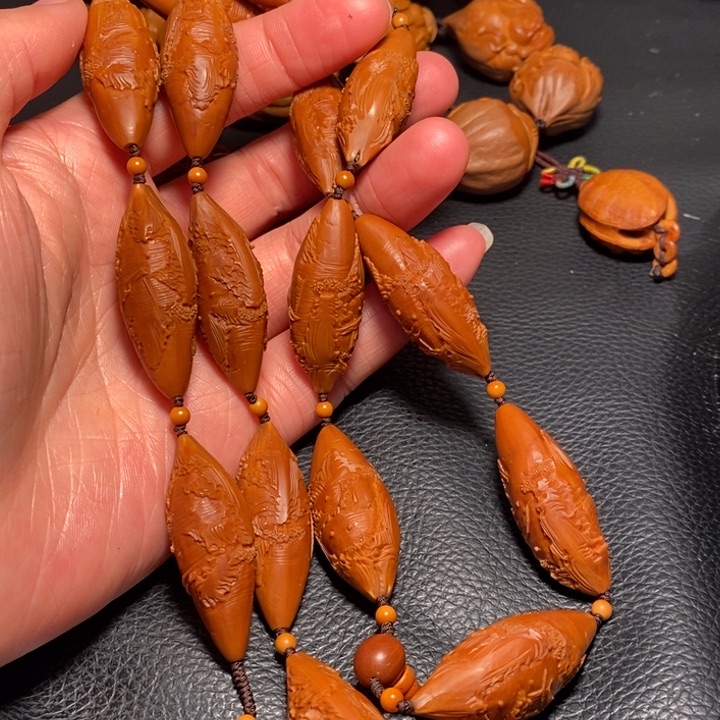 橄榄核手串/手链人**天风景脖挂