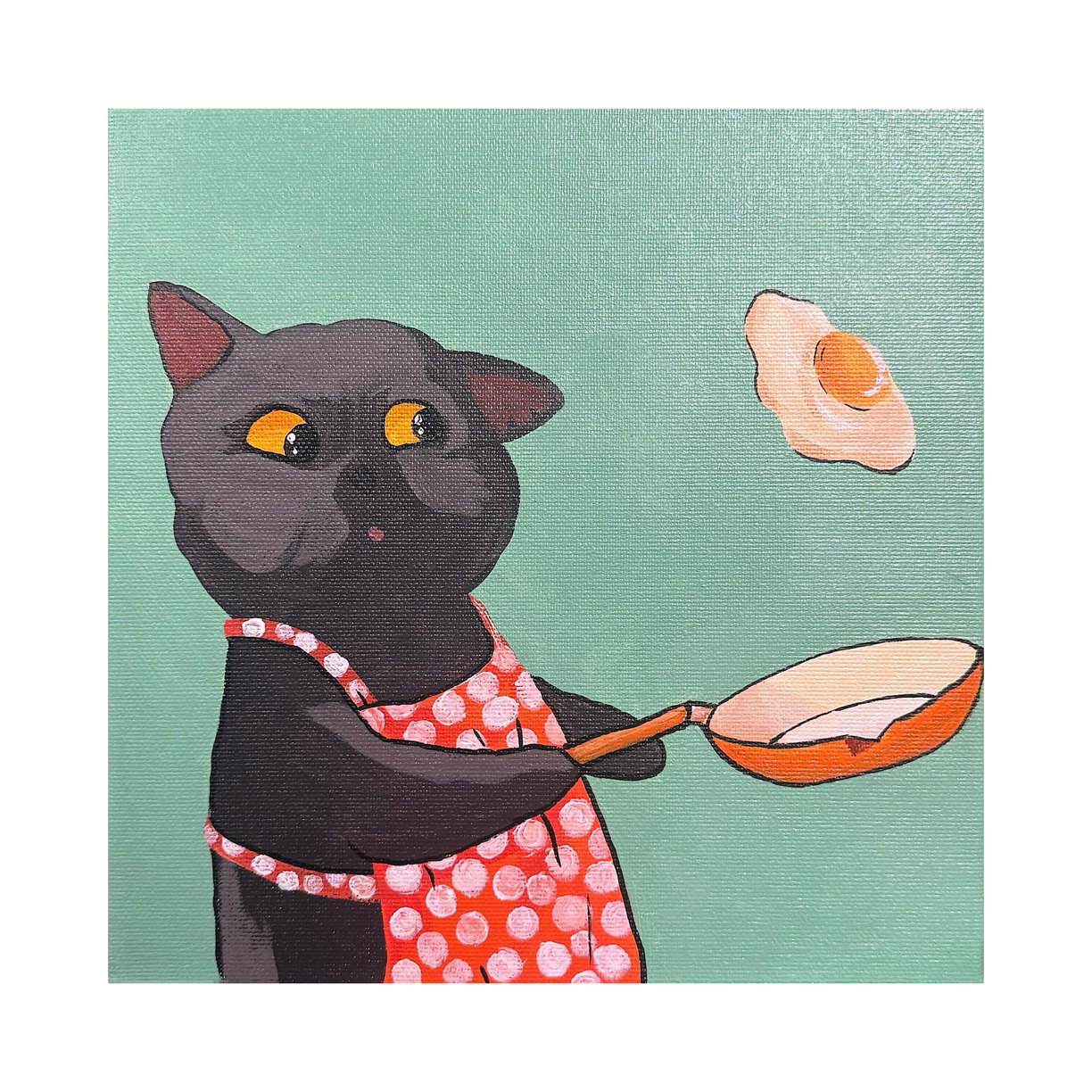 【黑猫煎蛋】30*30 可爱萌趣
