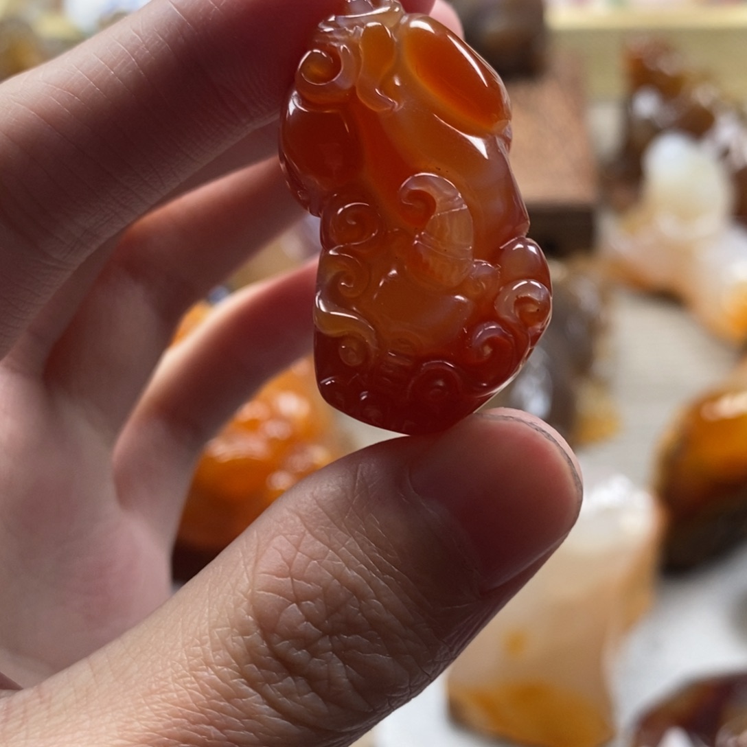 玛瑙/玉髓未镶嵌颈饰