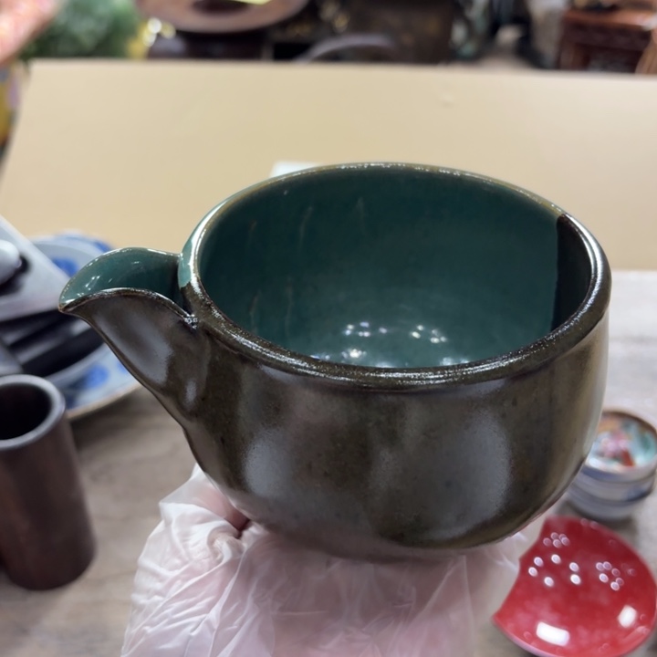 陶瓷古美术置物摆件