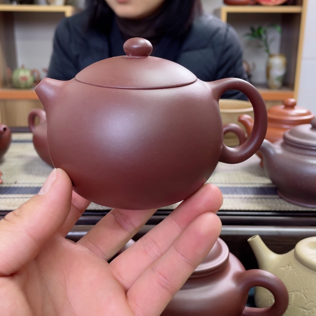 紫砂茶壶西施底槽清