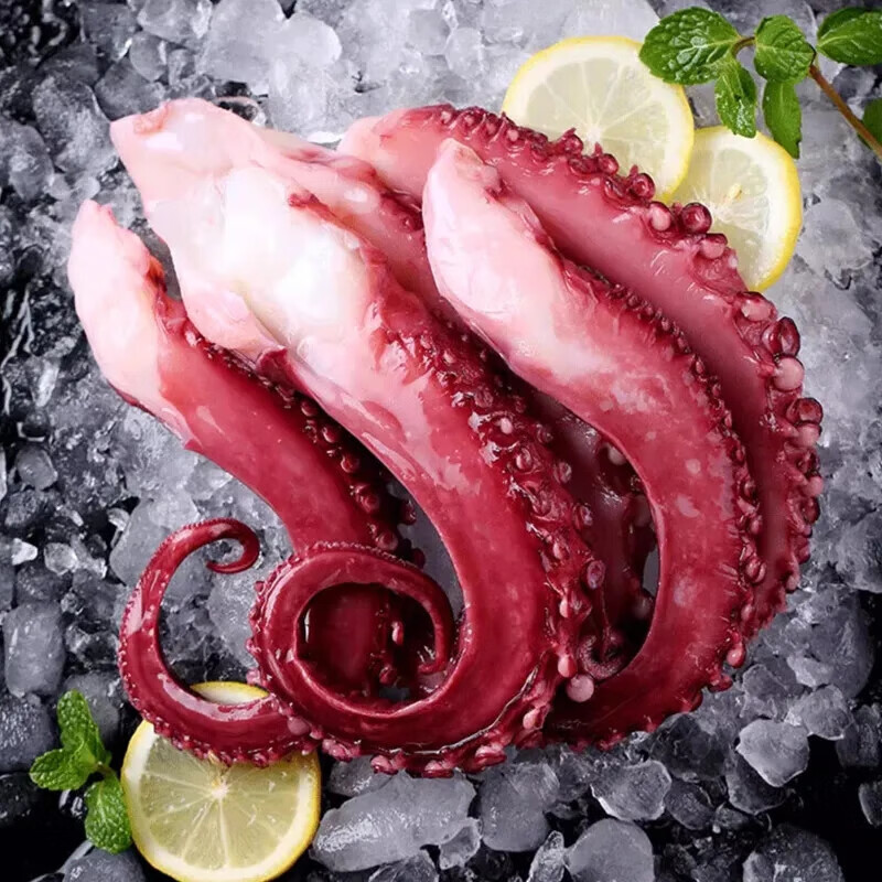 新鲜章鱼足 净重无冰 超大新鲜章鱼须