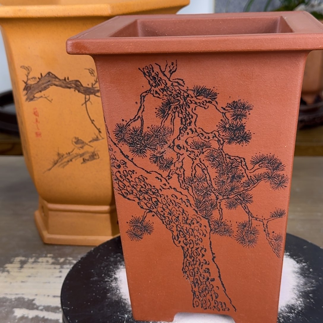 笑***9花盆紫砂紫砂花盆