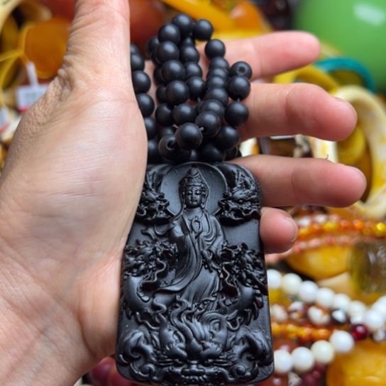 未镶嵌琥珀手串蜜蜡