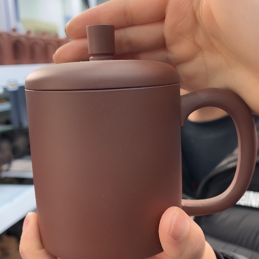 紫砂茶杯原矿紫砂