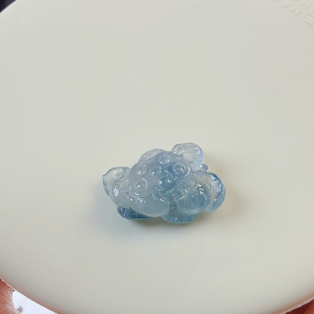 翡翠裸石特色莲蓬