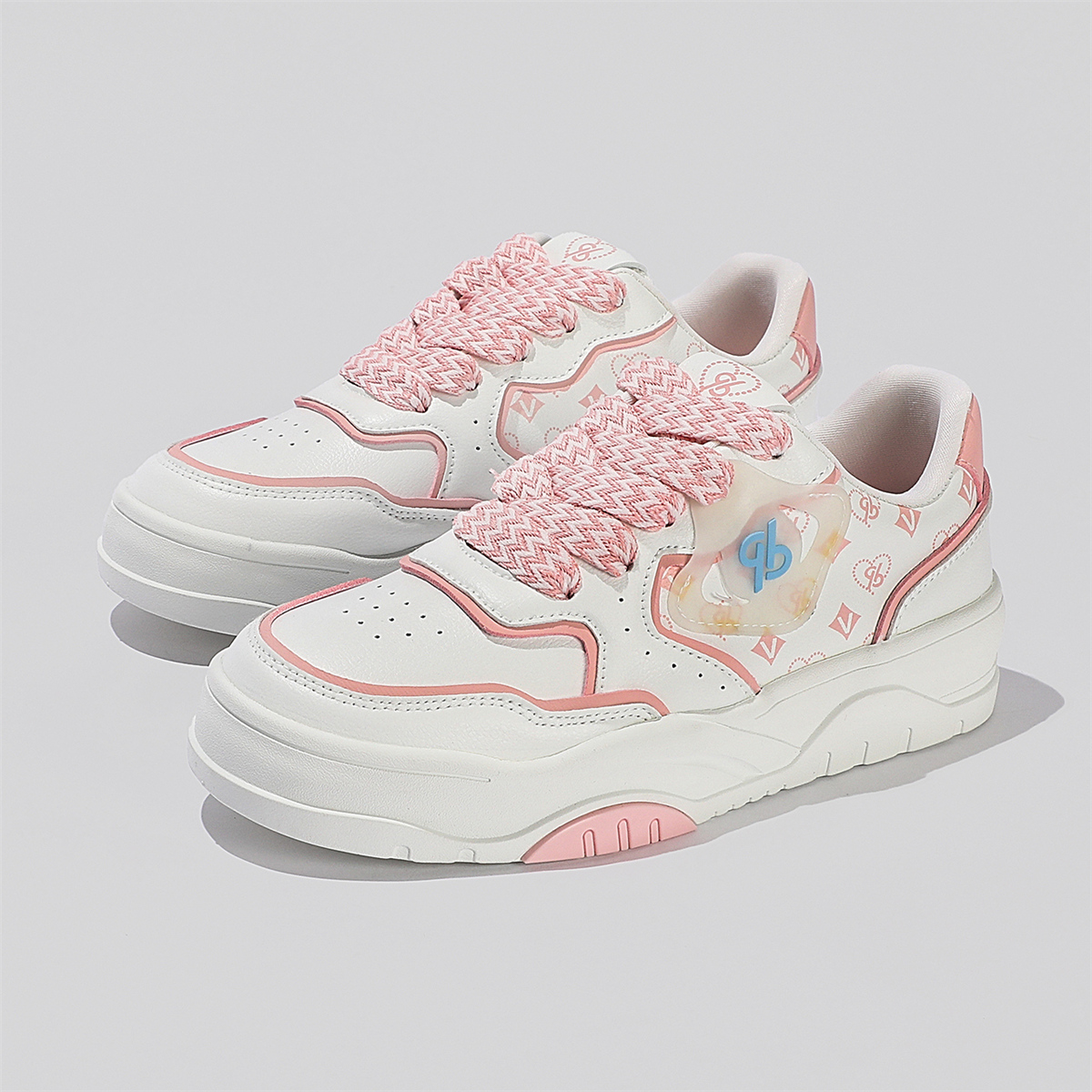 3020 米粉SEMIR女款小白鞋女2025春季款板鞋休闲百搭校园风运动鞋