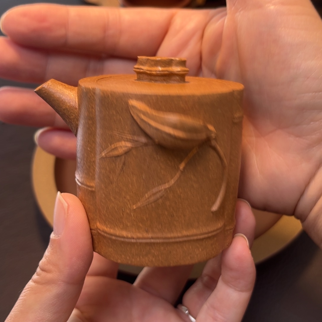 茶壶紫砂紫砂茶具半手工制作