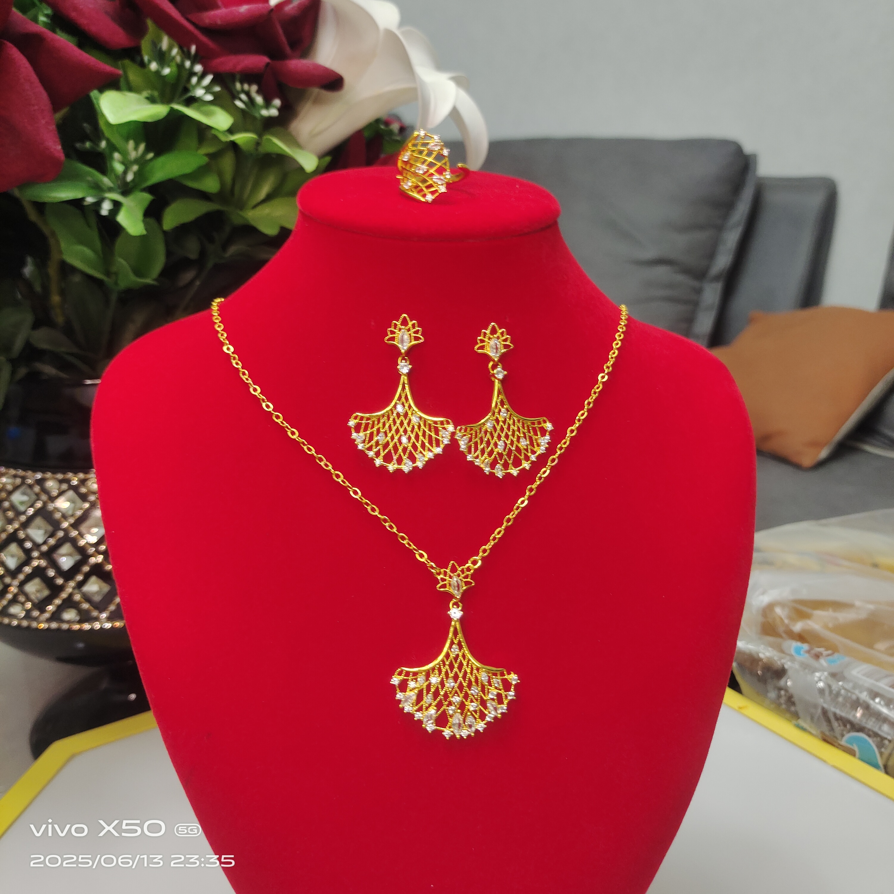 铜合金项链 ozgiqapasun三件套项链饰品精美高级69号链接