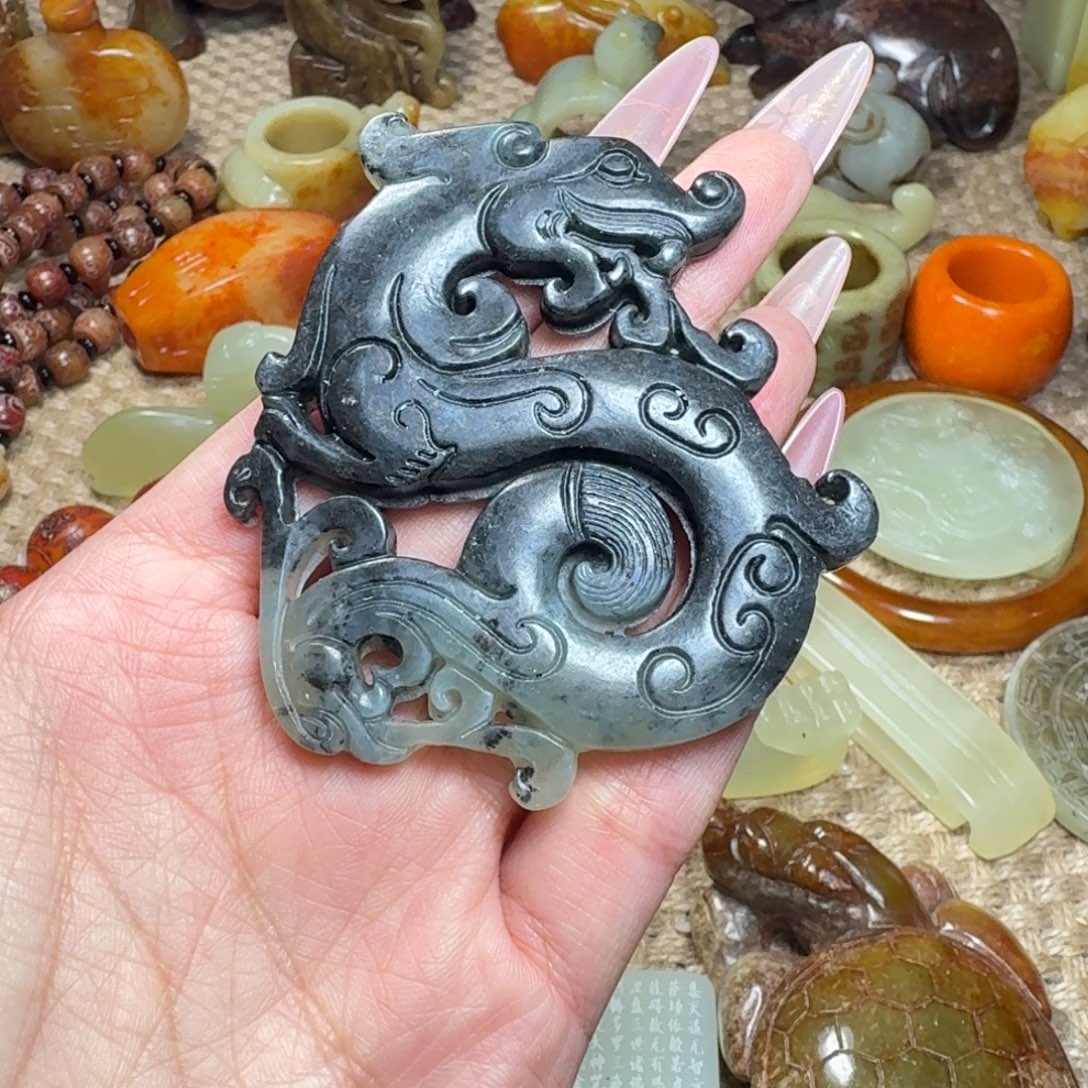 吊坠白玉菩提挂件