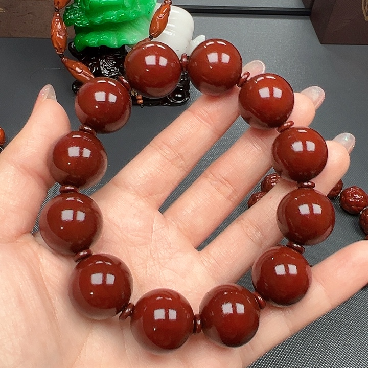 龍***厨橄榄核手串光珠手串