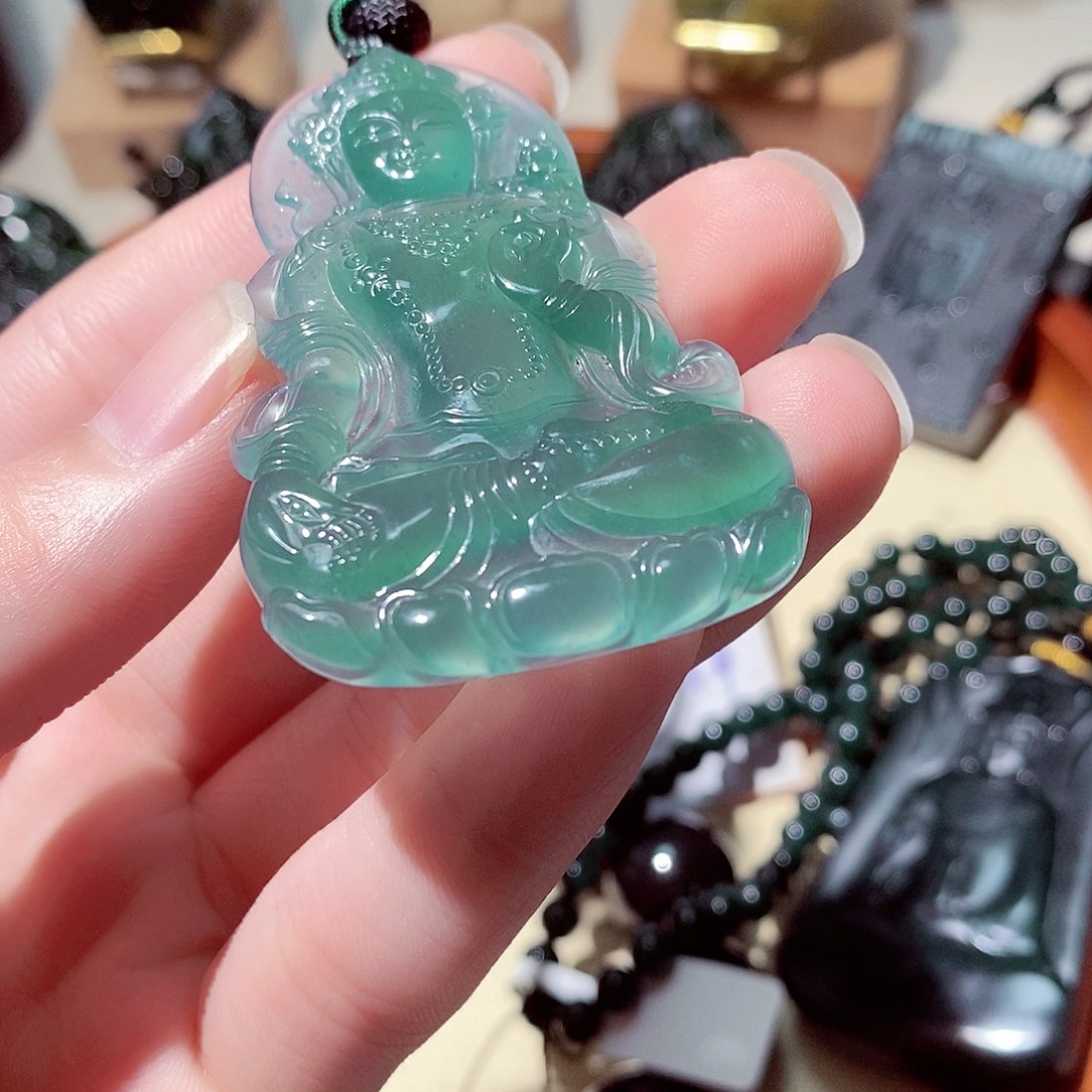 翡翠颈饰未镶嵌翡翠a 