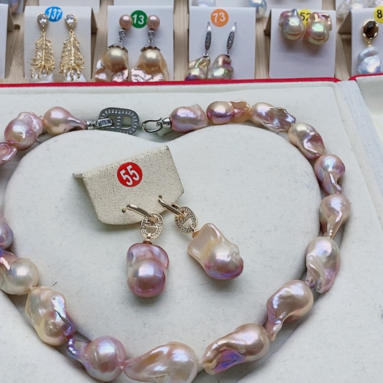 【闪购商品】淡水珍珠耳饰银S925镶嵌丹*王