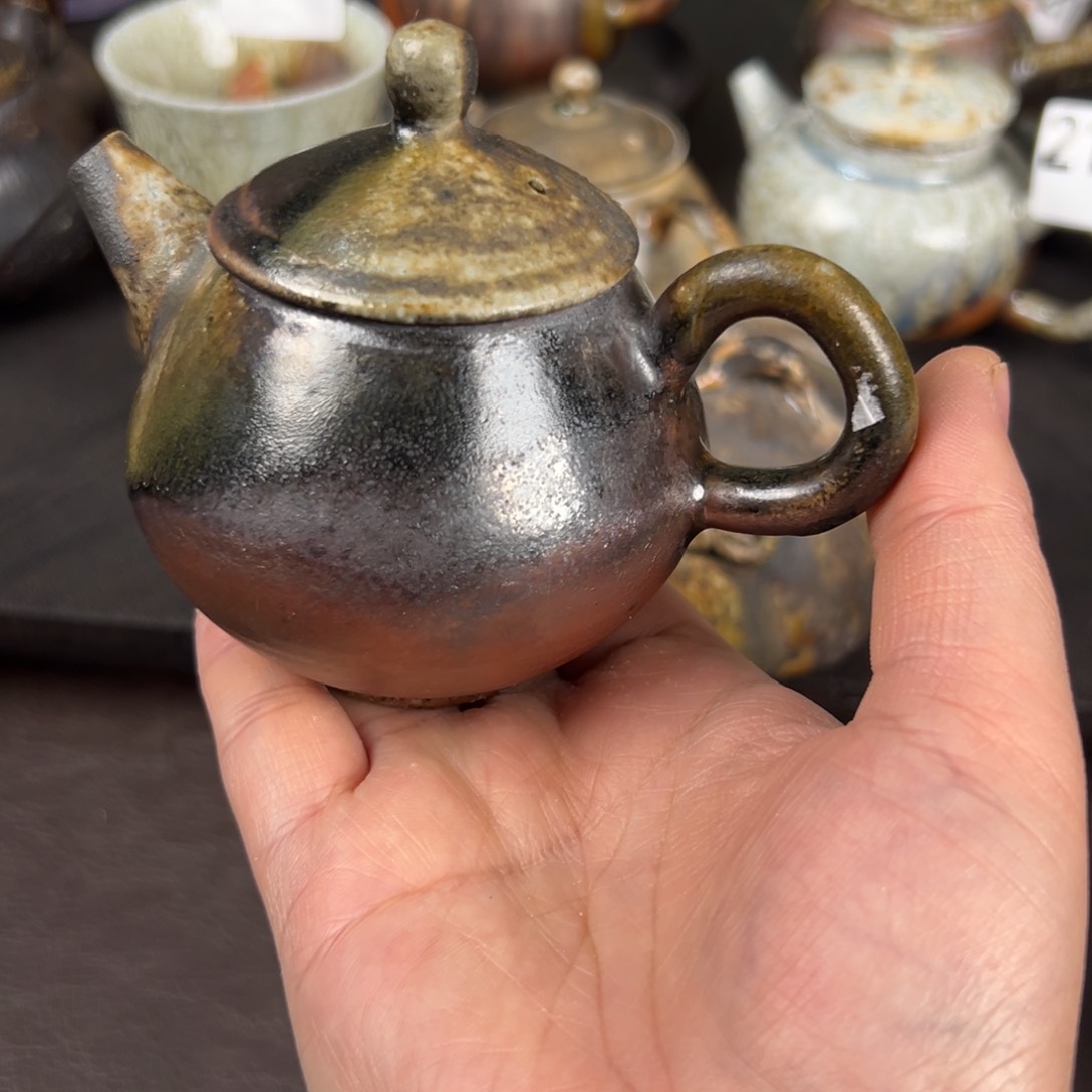 杯柴烧茶器主人壶壶