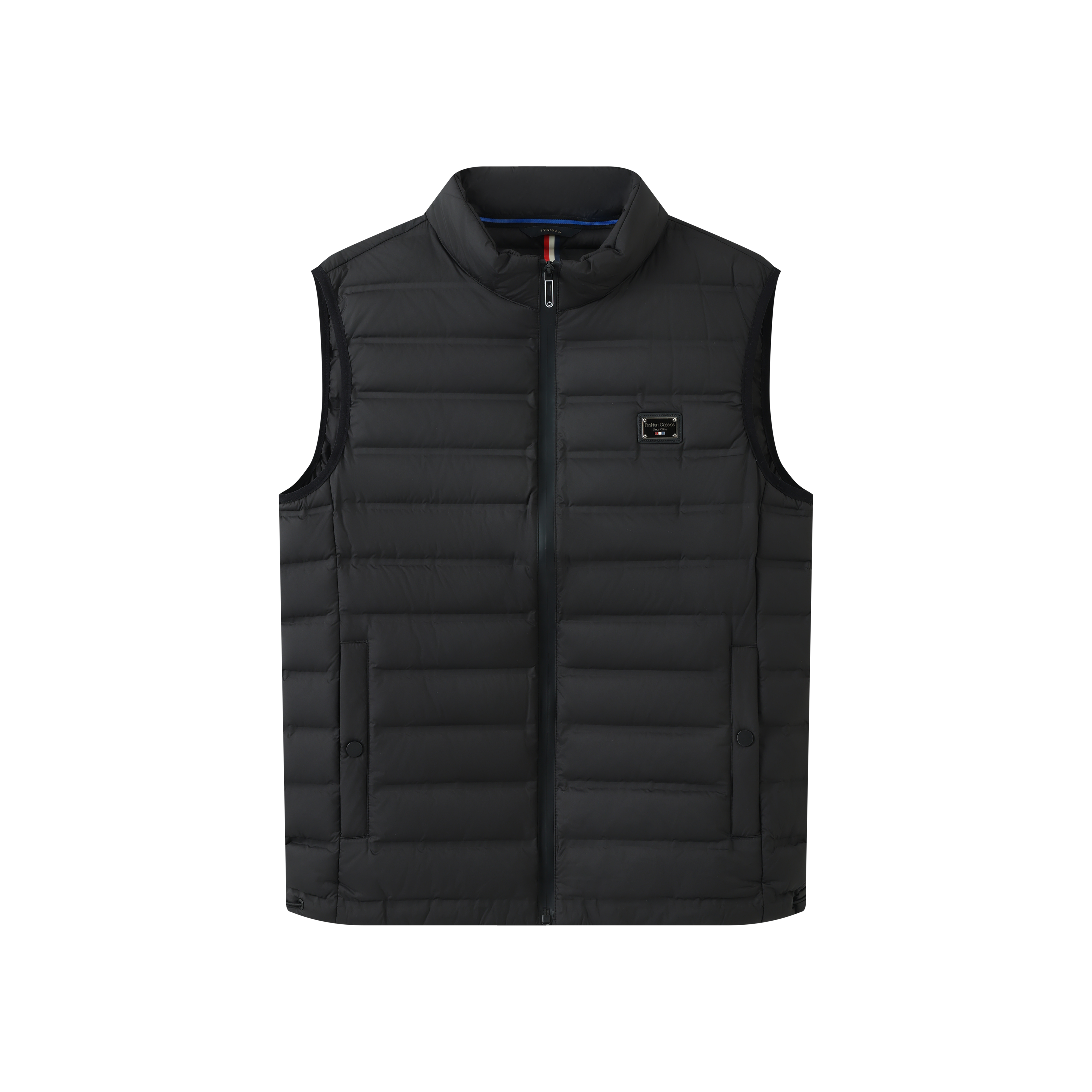 J54秋冬保暖修身型男士纯色保暖标准立领透气冬季