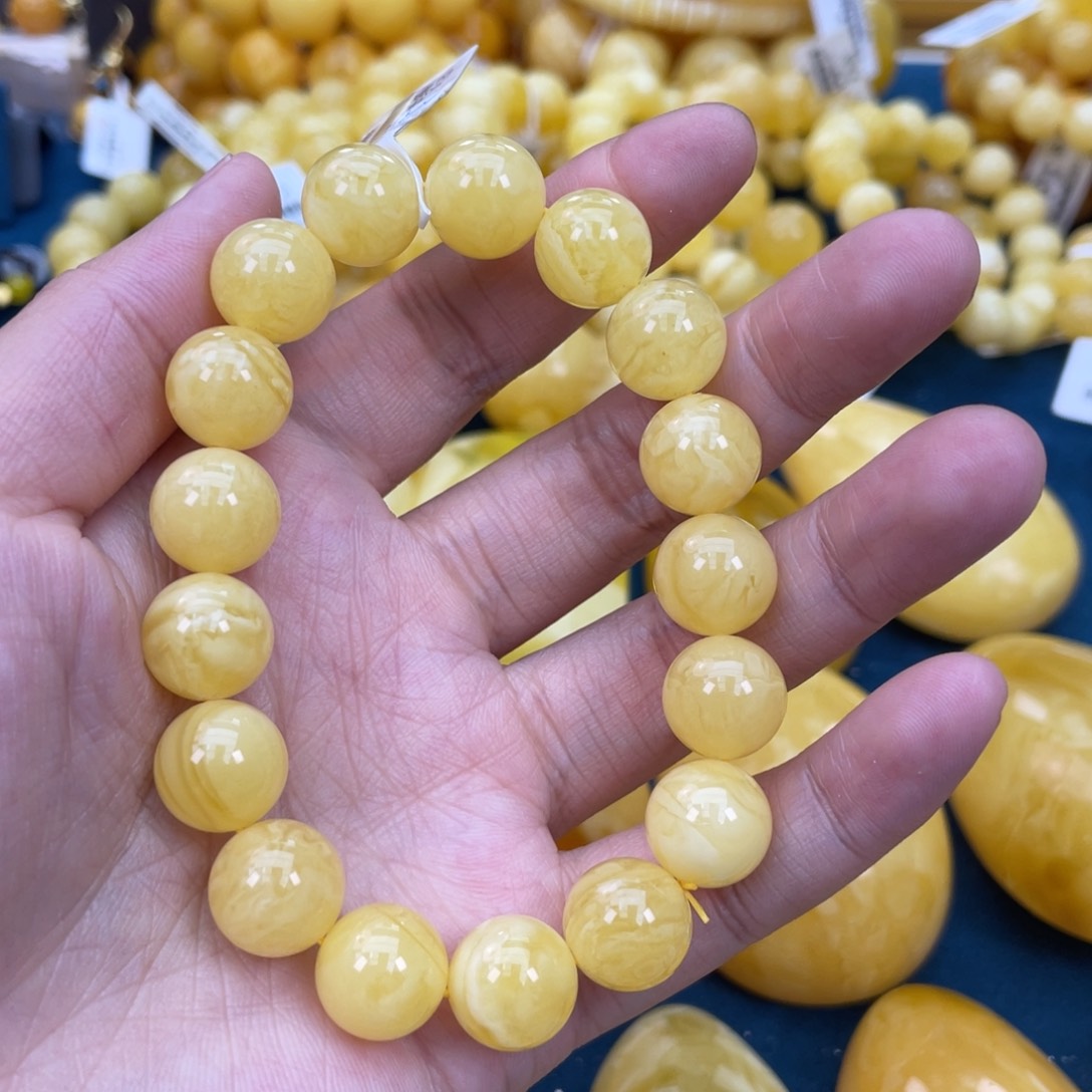 琥珀裸石未镶嵌琥珀蜜蜡w 33