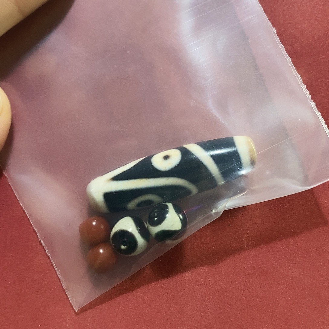 一***提玛瑙/玉髓未镶嵌颈饰行运五眼