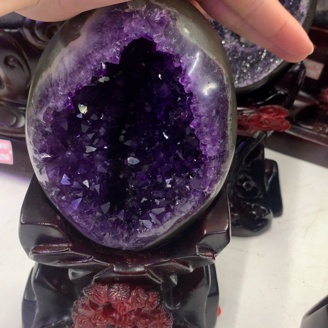 水晶摆件未镶嵌可可