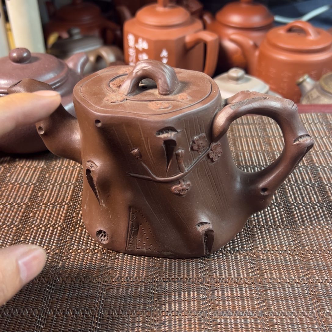 茶壶紫砂宜兴原矿紫砂壶300毫升容量