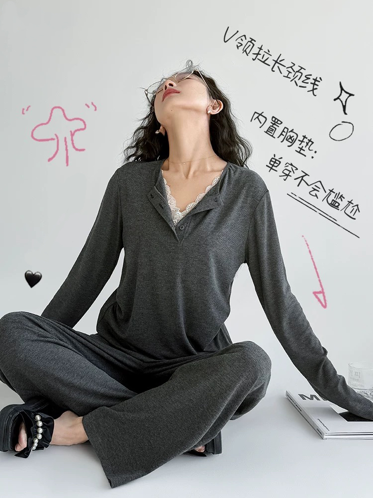 （700-710）品牌睡衣家居服女款时尚