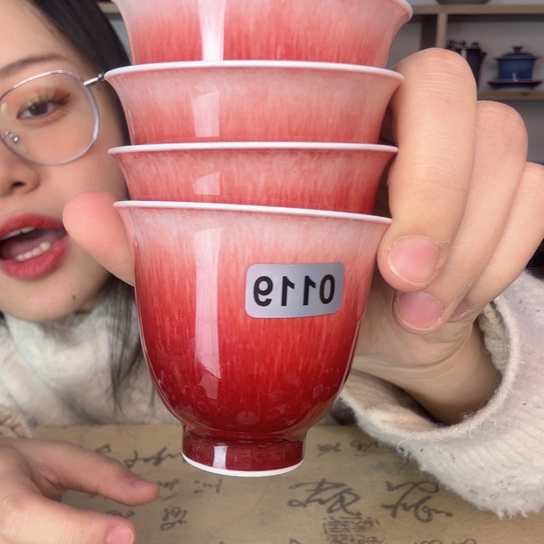 碗景德镇郎红陶瓷