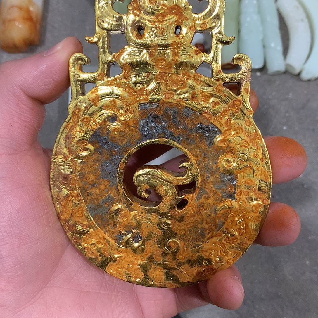 心***y和田玉未镶嵌颈饰