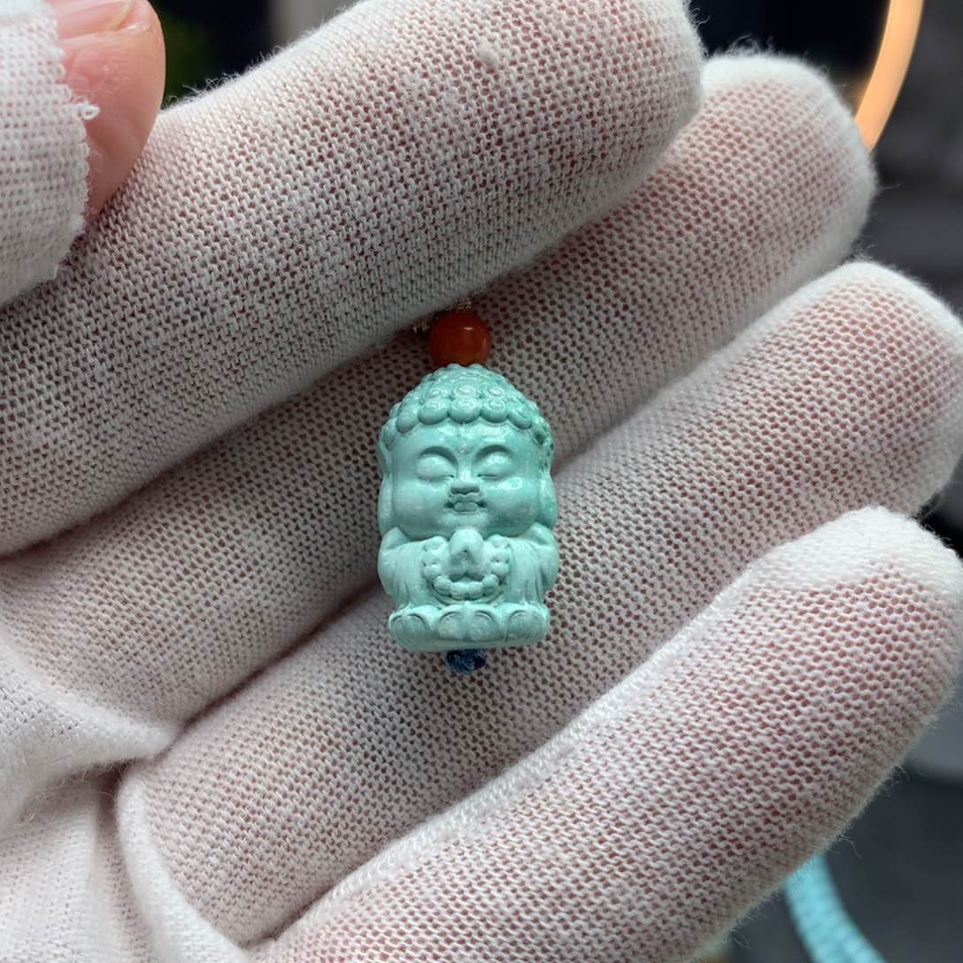 绿松石挂件未镶嵌