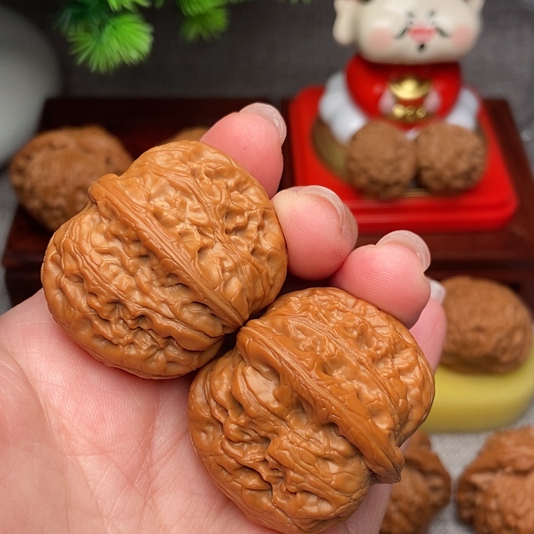 文玩核桃把件39.5全品毕业元宝