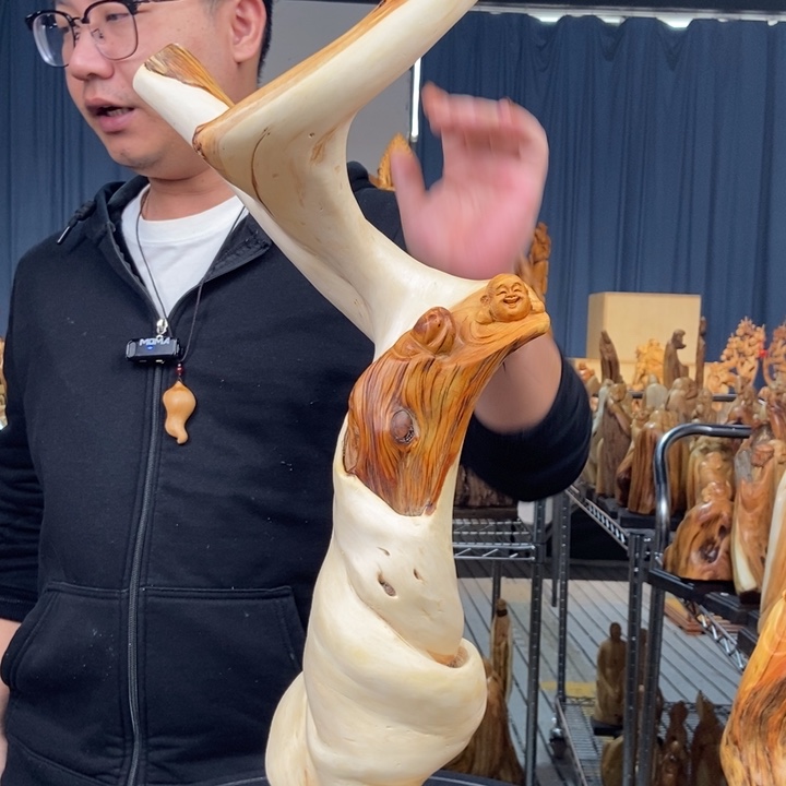 柏木（崖柏）随型摆件