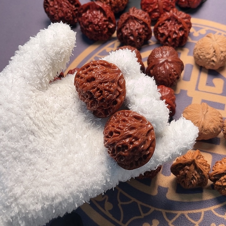 吊坠文玩核桃玉溪宫灯狮子头