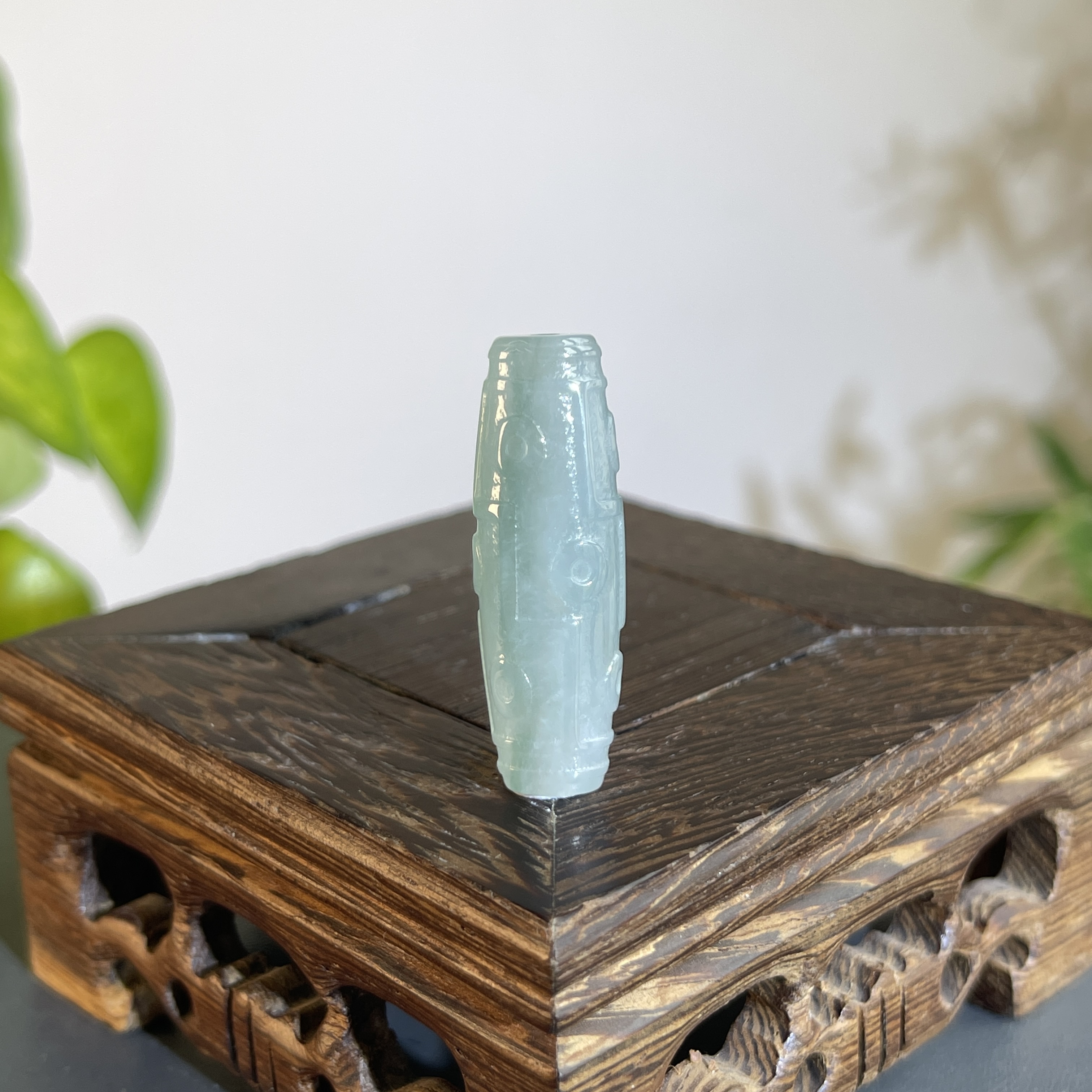 JTW18-29 天然缅甸A货翡翠  路路通