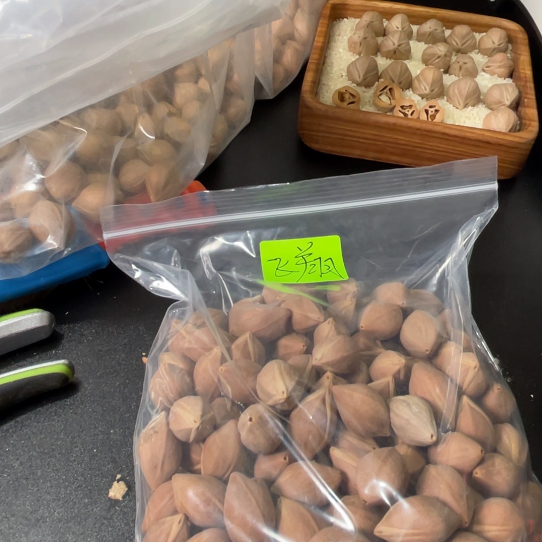 吊坠橄榄核飞***子