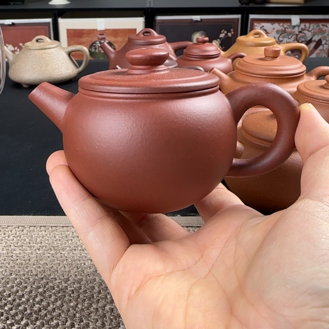 紫砂茶壶微瑕巨轮