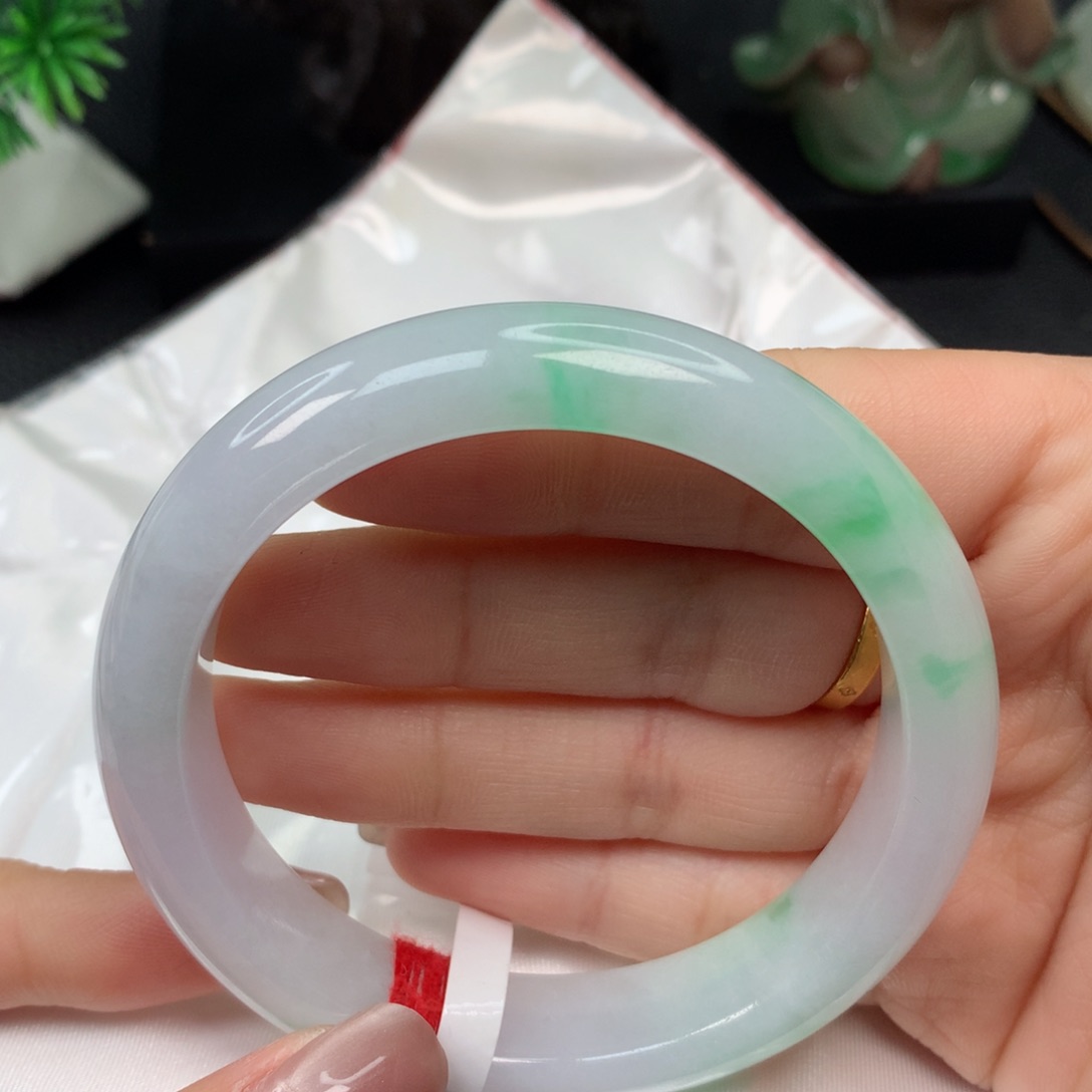 翡翠手镯未镶嵌55 56 55 56