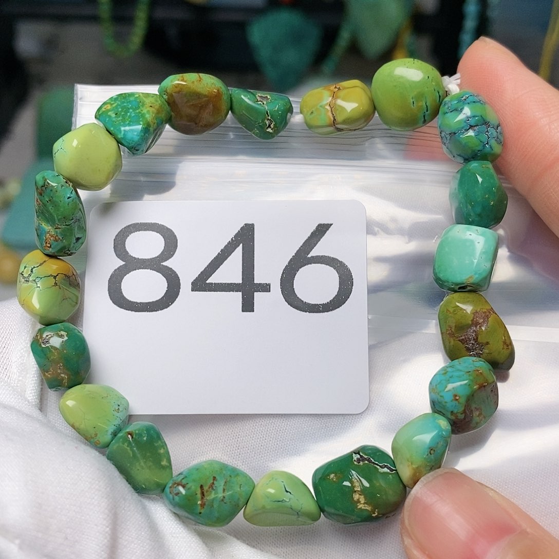 绿松石珠宝半成品未镶嵌