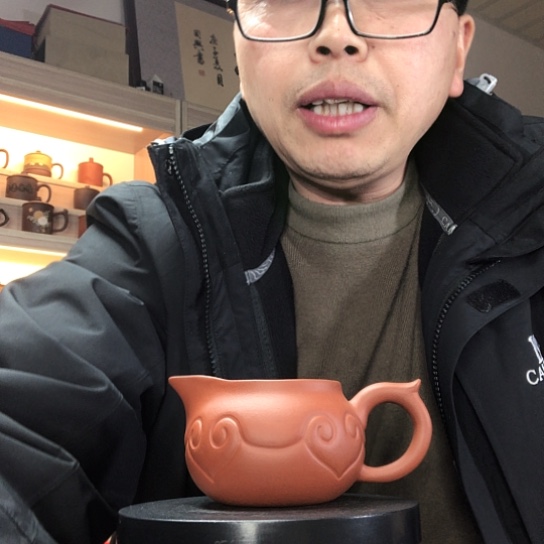 清水泥茶杯公杯容量200