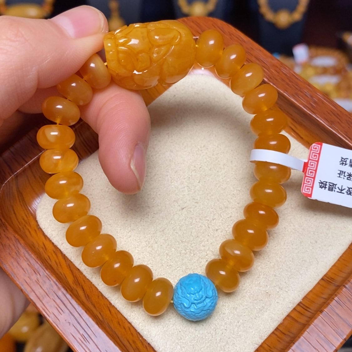 【闪购商品】未镶嵌蜜蜡手链手串