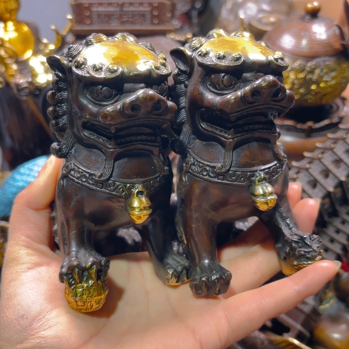 铜器摆件收收藏藏