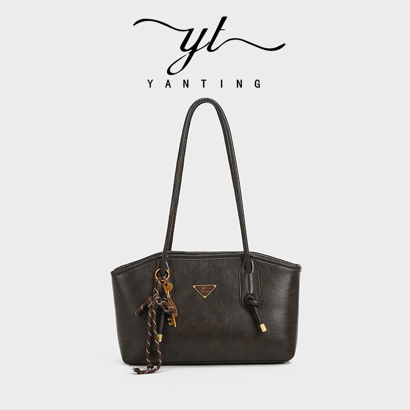 【乐乐专享】2024秋冬上新时尚百搭上班通勤单肩托特包YT8125