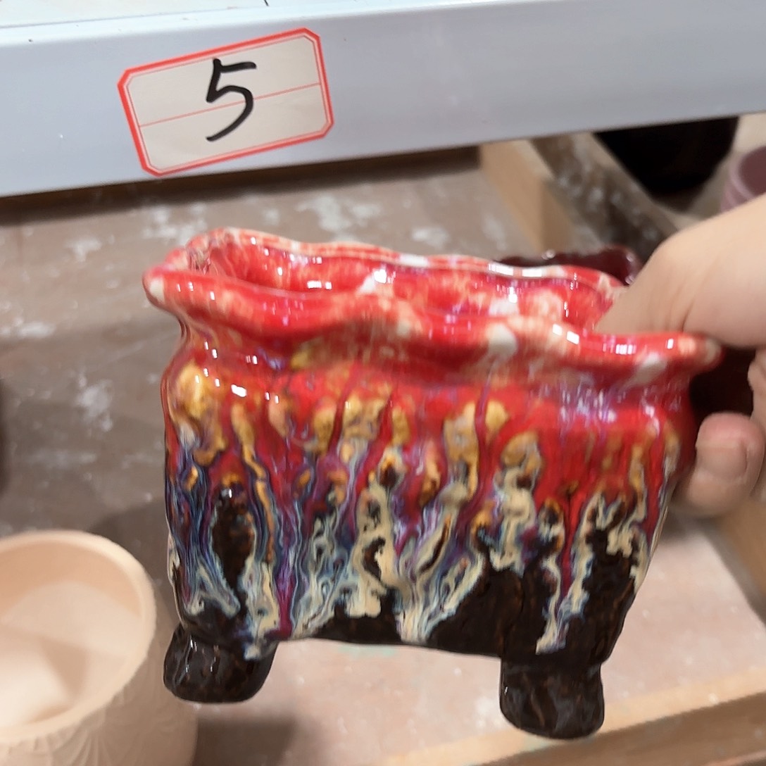 陶瓷陶瓷花盆，多肉花盆