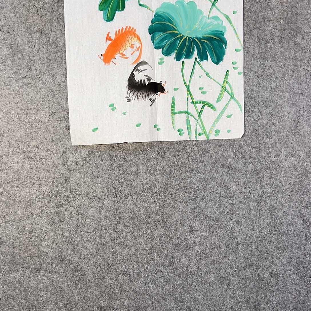 国画234 牡丹花的味道是很浓